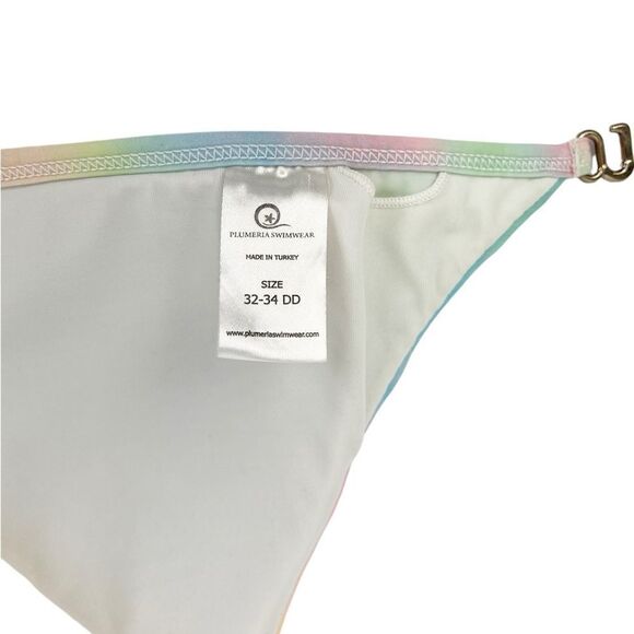 Plumeria Swimwear Unicorn Bikini Top 32-34DD - Picture 4 of 6